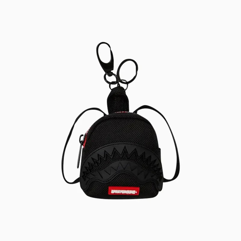 SPRAYGROUND Printed Zipper Shark Keychain K8064 - Gravity NYC