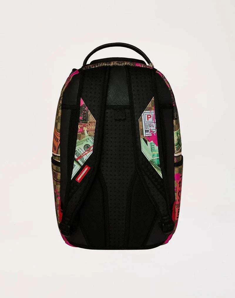 SPRAYGROUND Torn Packaging RMX Backpack B8767 Secondary image