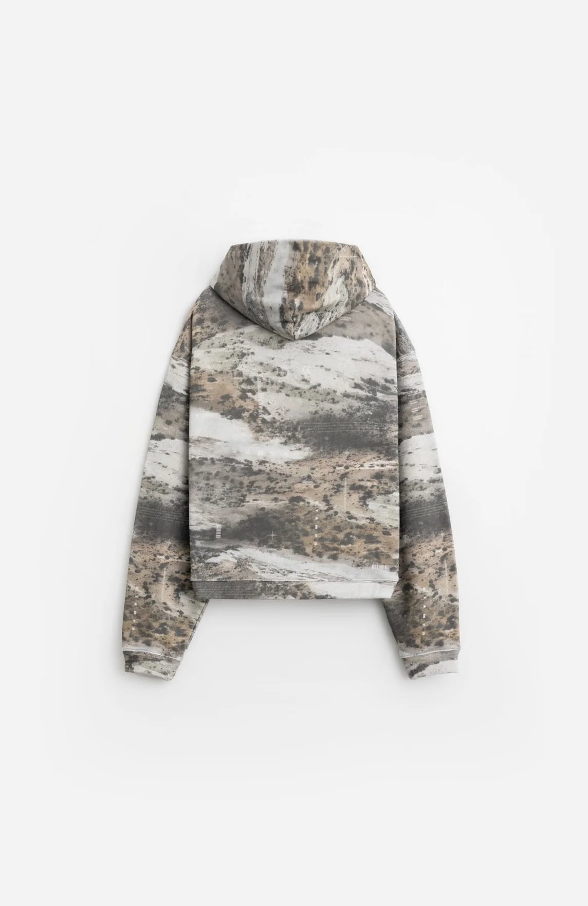 Sudadera corta con capucha y estampado de camuflaje Sandlands de STAMPD  Imagen secundaria del producto