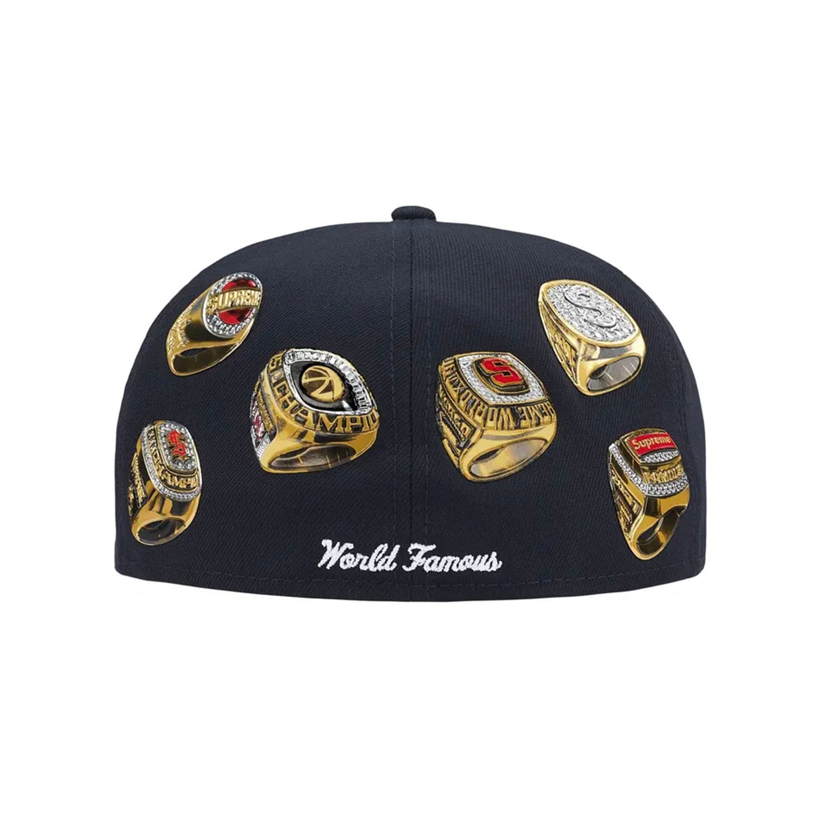 Gorra Ajustada SUPREME X NEW ERA Rings Box Logo Imagen secundaria del producto