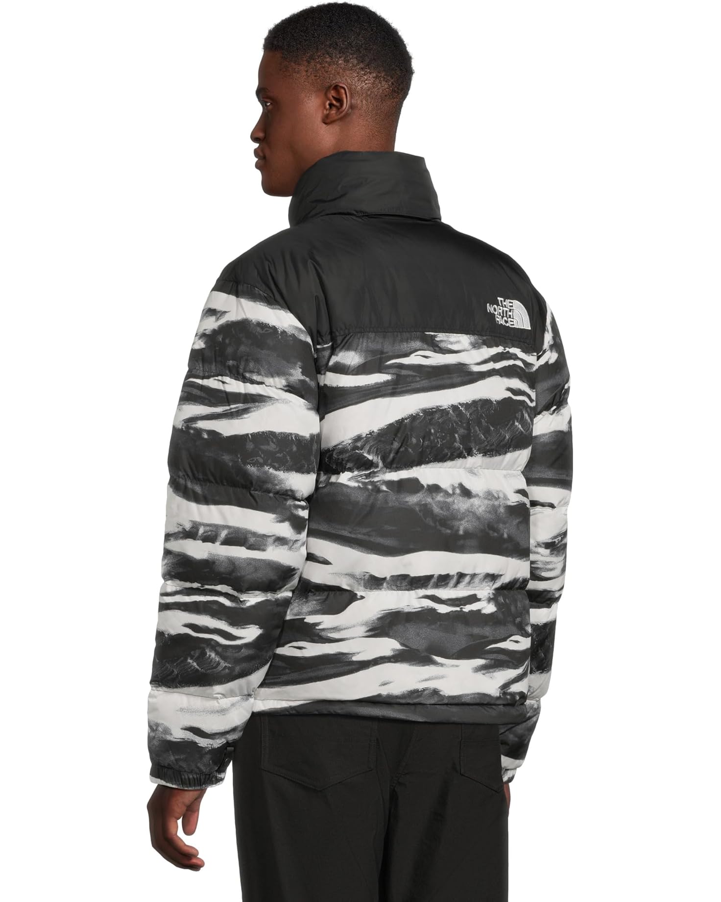 THE NORTH FACE Men's 1996 Retro Nuptse Jacket Print Black Edge Secondary image