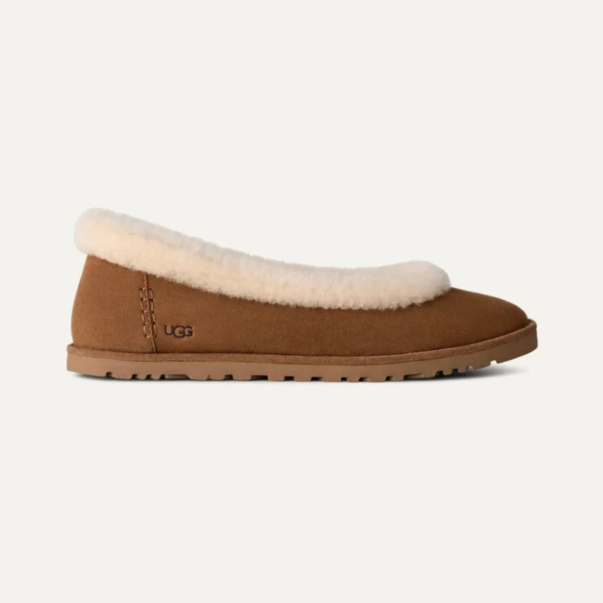 UGG-Shearling Slippers-Gravity NYC