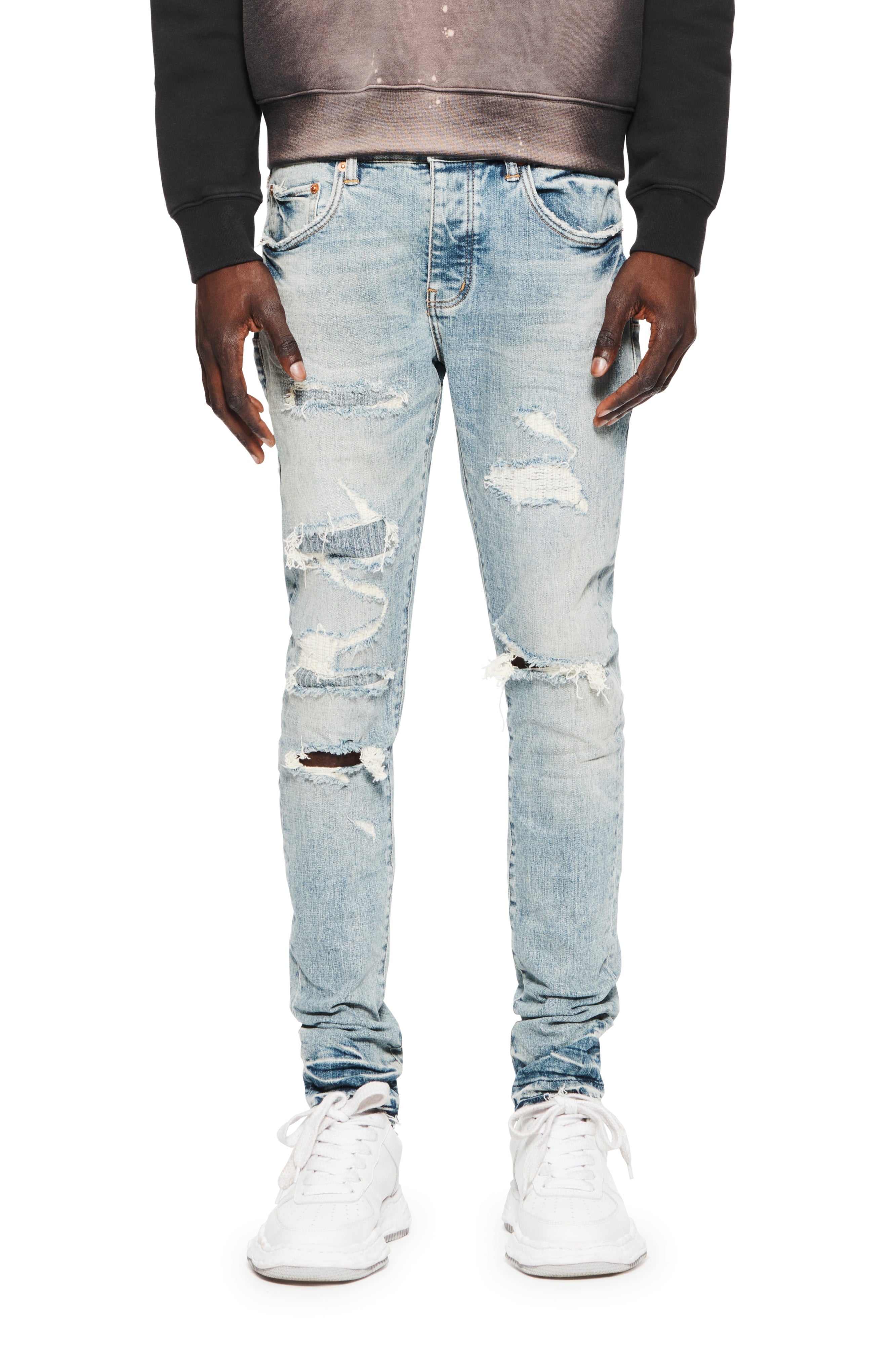 PURPLE BRAND P001 Mended Vintage Repair - Gravity NYC