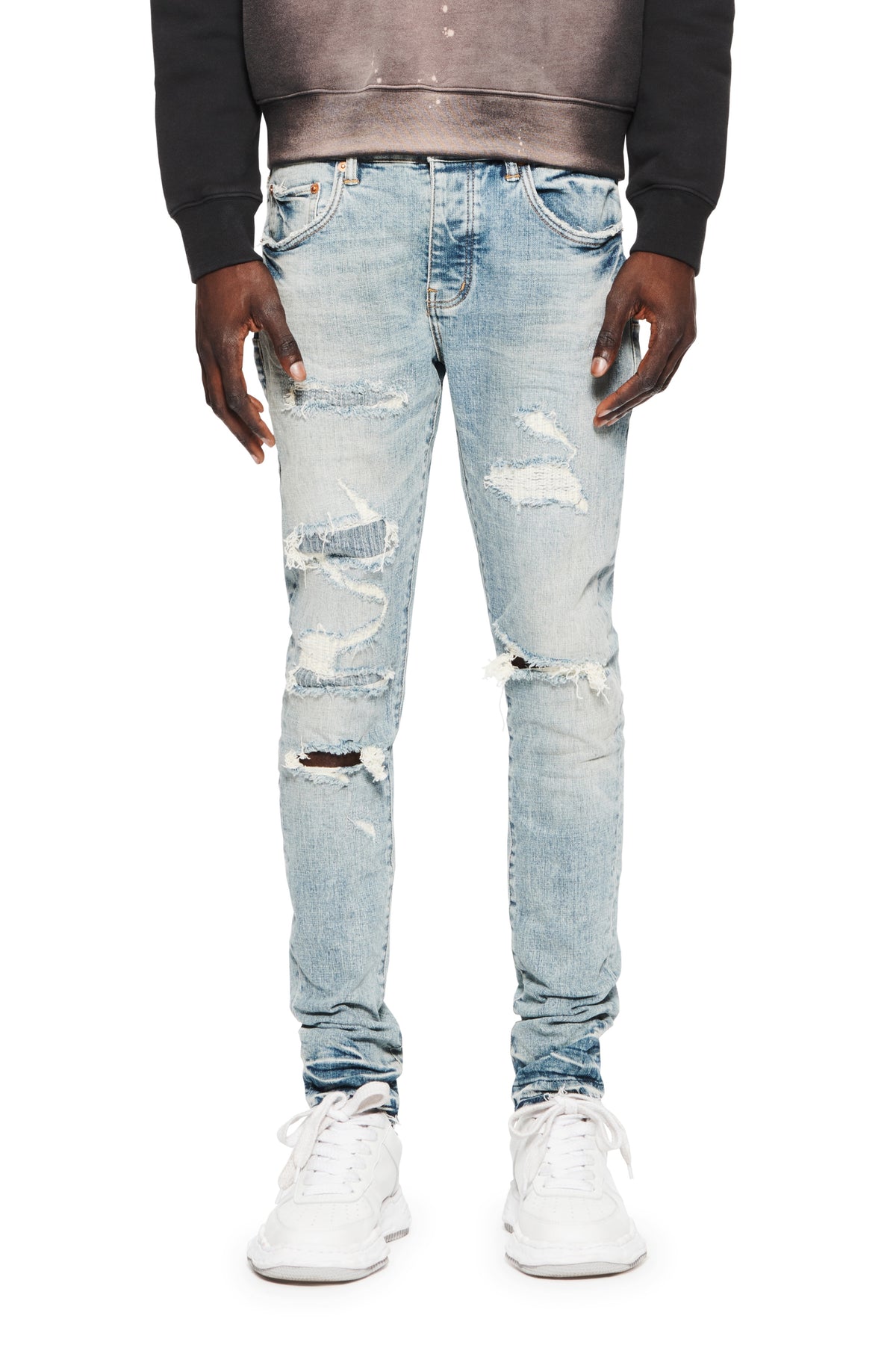 PURPLE BRAND P001 Mended Vintage Repair - Gravity NYC