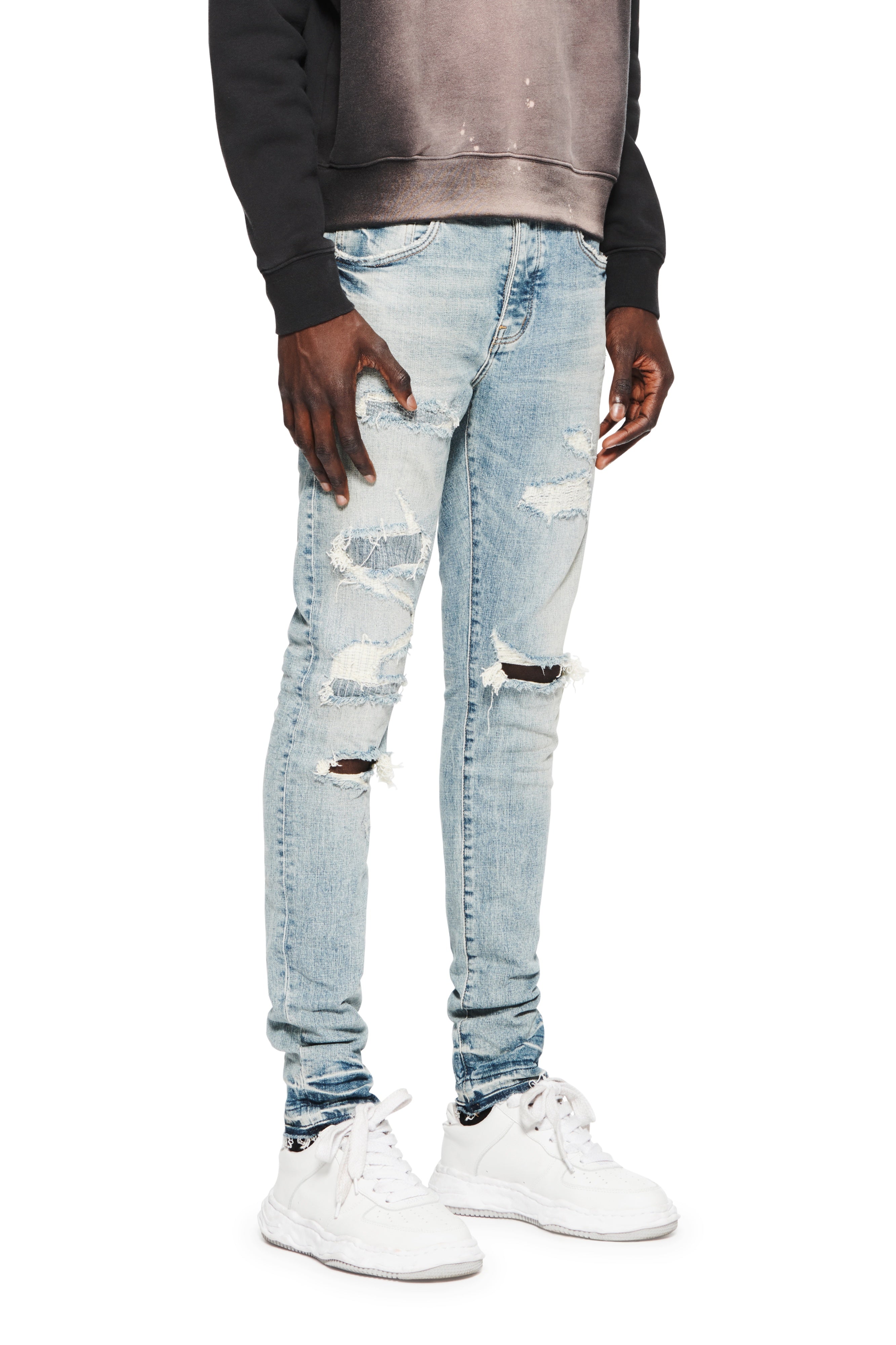 PURPLE BRAND P001 Mended Vintage Repair - Gravity NYC