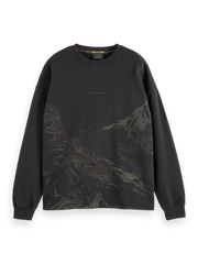 SCOTCH AND SODA Loose-Fit Overdyed Sweatshirt - Gravity NYC