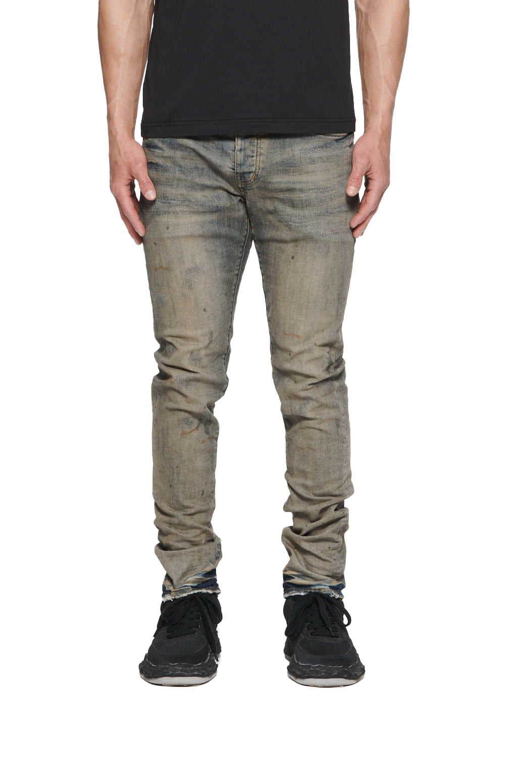 PURPLE BRAND P001 Industrial Worn Dirty - Gravity NYC