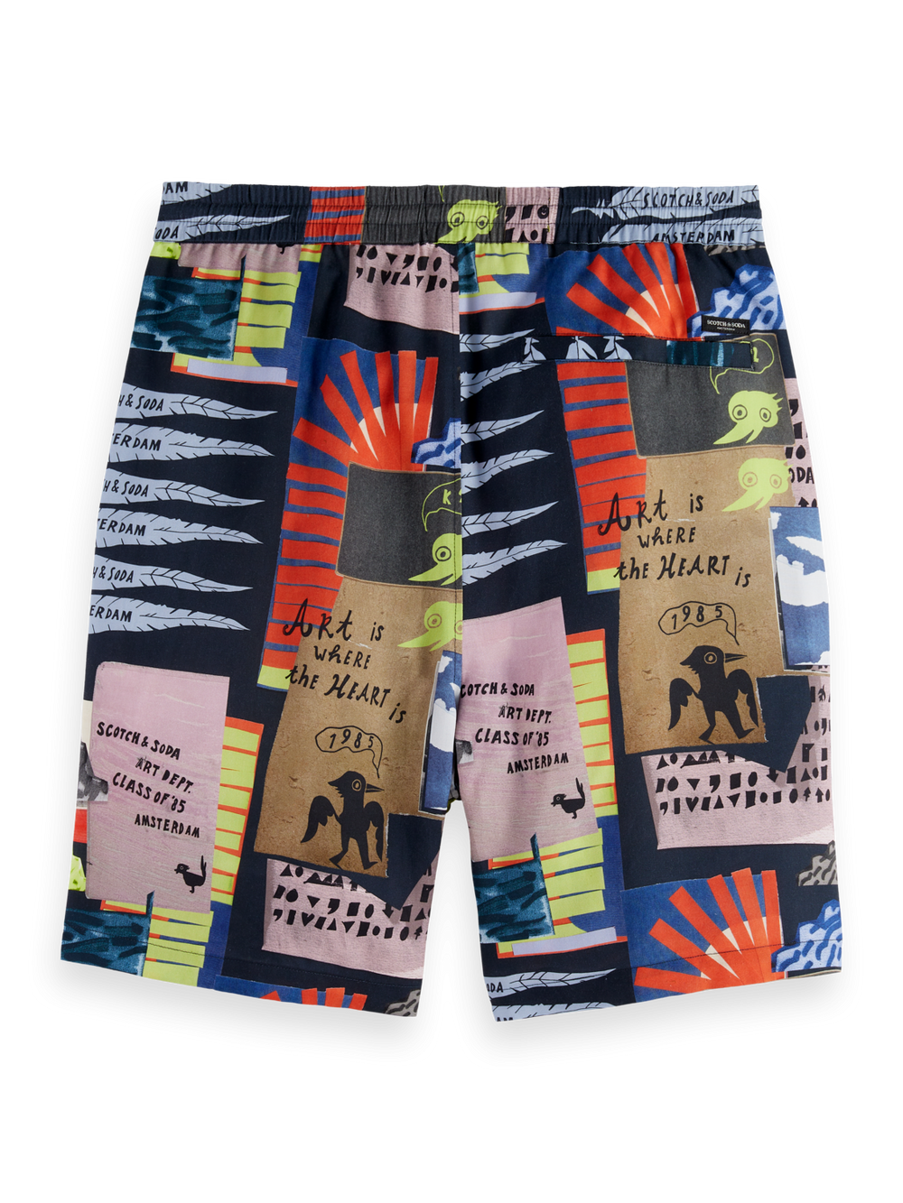 SCOTCH AND SODA Fave Tencel All-Over Printed Shorts - Gravity NYC