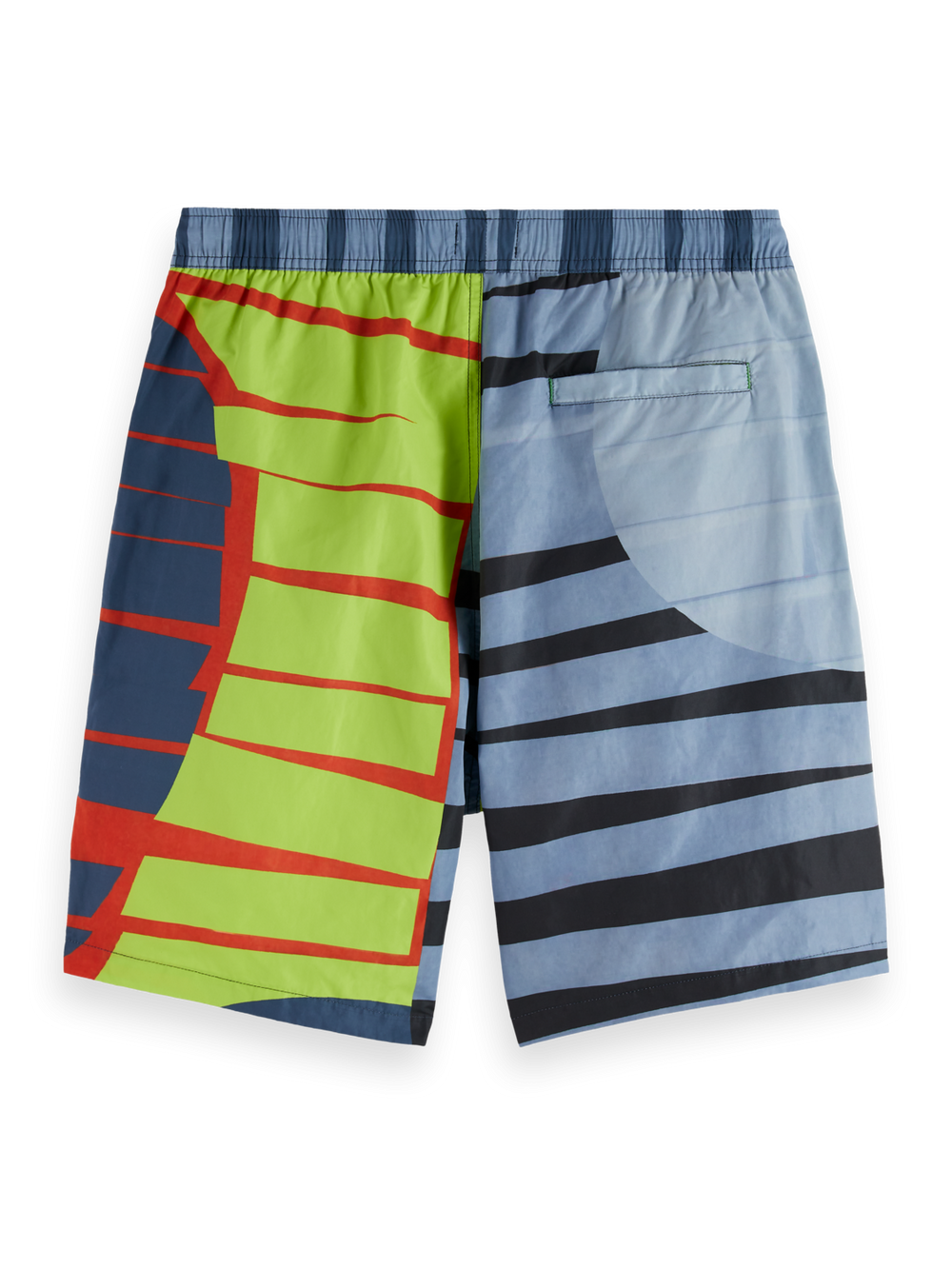 SCOTCH AND SODA Printed Longer-Length Swimshort - Gravity NYC