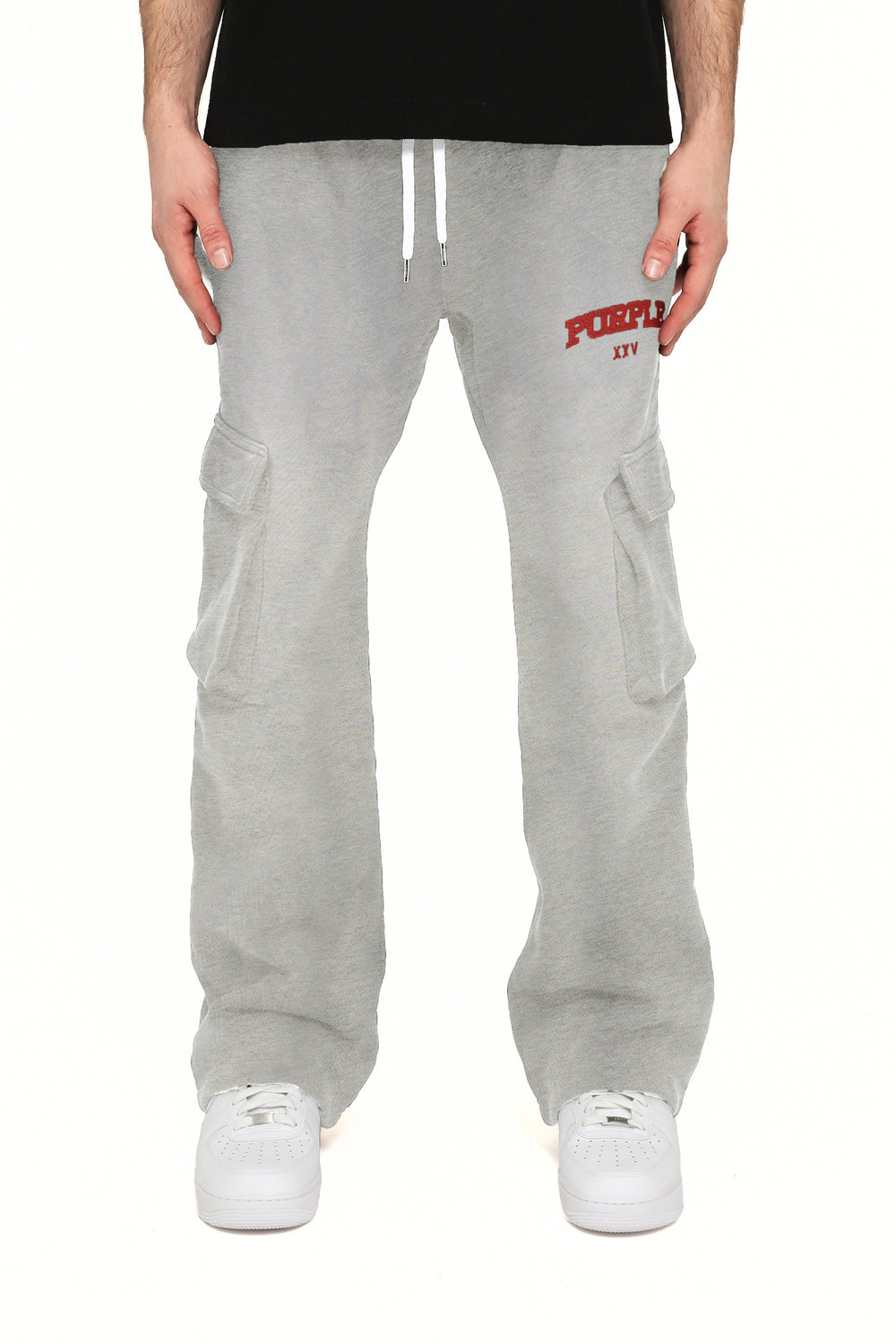 PURPLE BRAND M4179 Mediumweight Fleece Cargo Pants - Gravity NYC