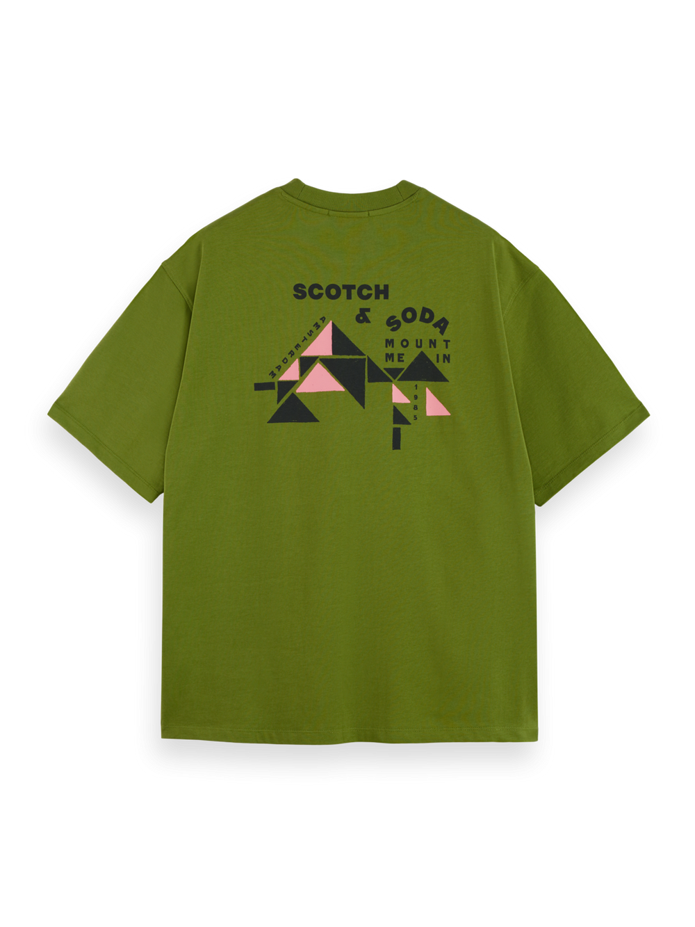 SCOTCH AND SODA Loose-Fit Front and Back Artwork T-Shirt - Gravity NYC