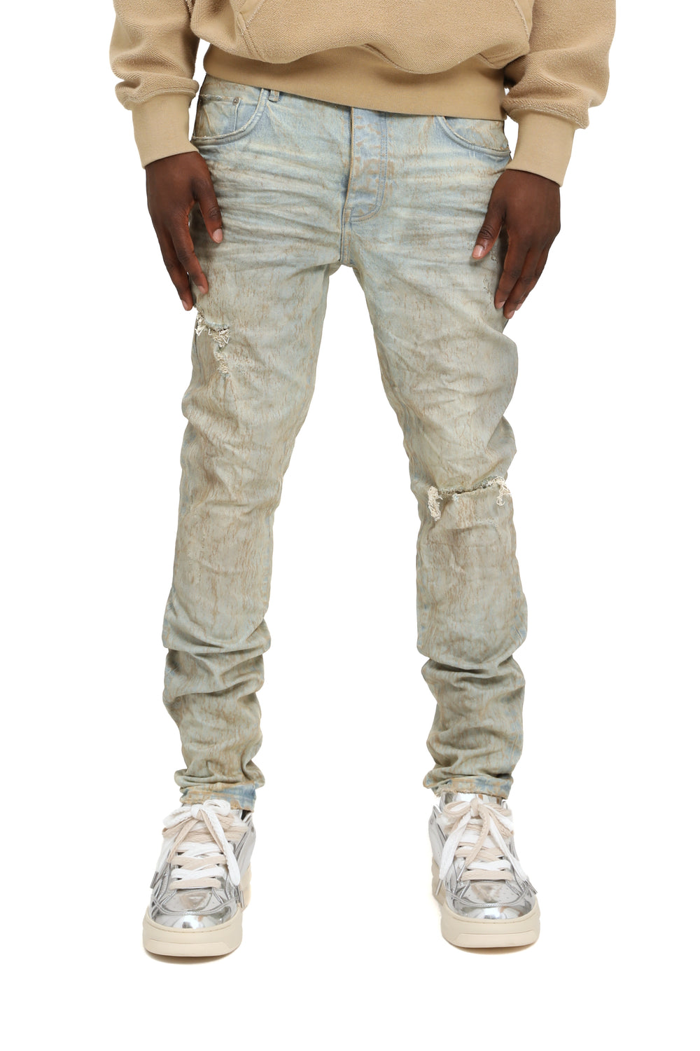 PURPLE BRAND P001 Skinny Mud - Gravity NYC