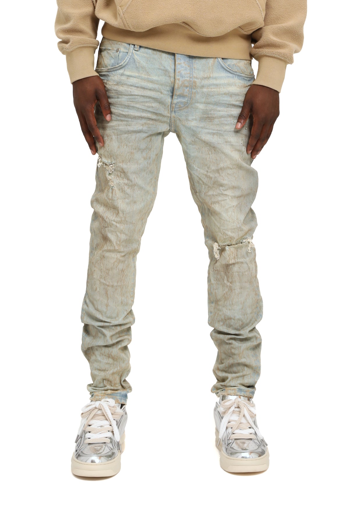 PURPLE BRAND P001 Skinny Mud - Gravity NYC