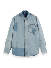 SCOTCH AND SODA Customized Denim Overshirt - Gravity NYC