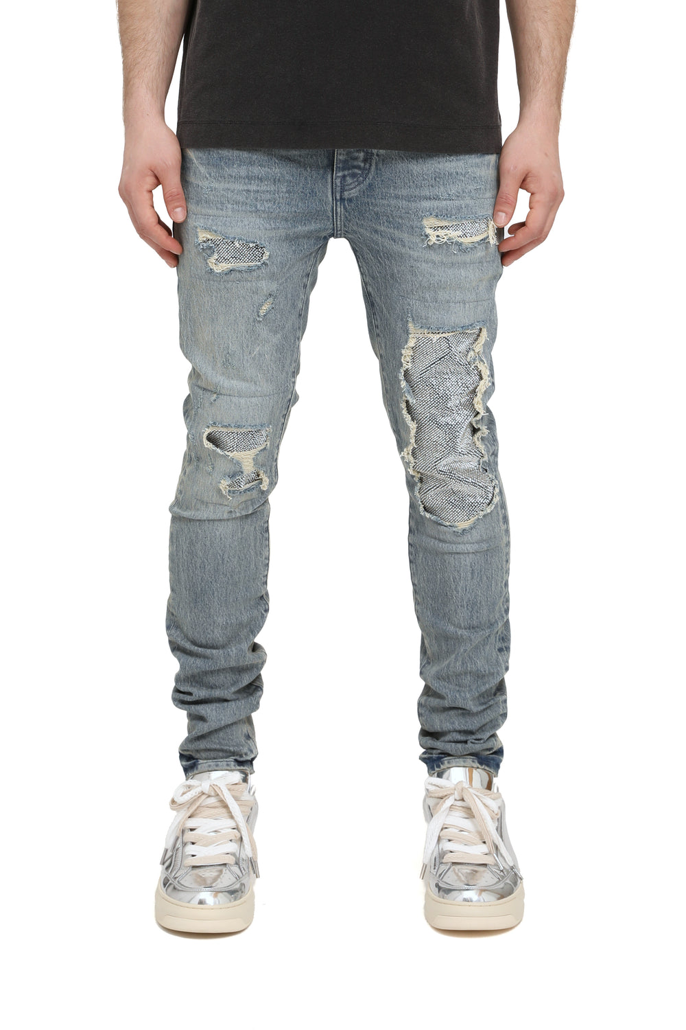 PURPLE BRAND P001 Skinny Beaded Repair - Gravity NYC