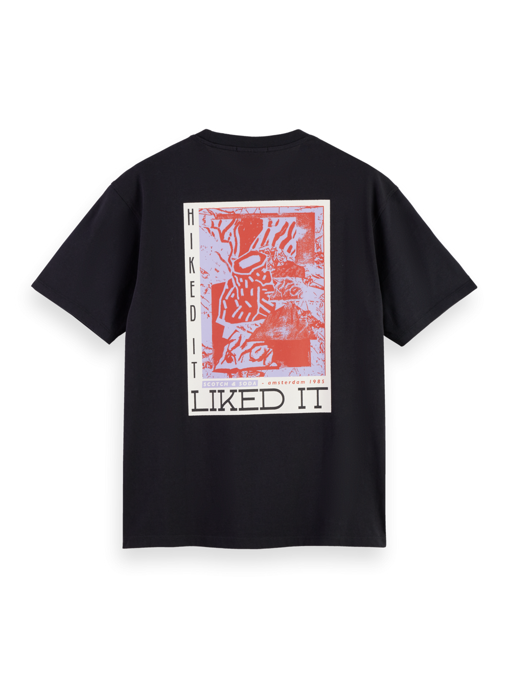 SCOTCH AND SODA Relaxed-Fit Front and Back Artwork T-Shirt - Gravity NYC
