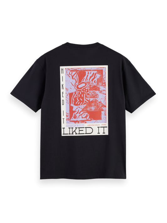 SCOTCH AND SODA Relaxed-Fit Front and Back Artwork T-Shirt