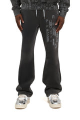 PURPLE BRAND P459 Mediumweight Fleece Flared Pants - Gravity NYC