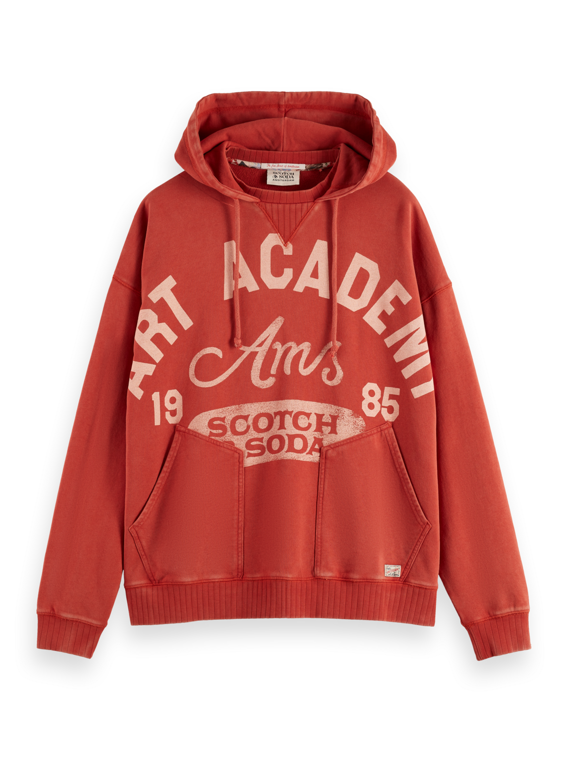 SCOTCH AND SODA Wash Artwork Hoodie - Gravity NYC