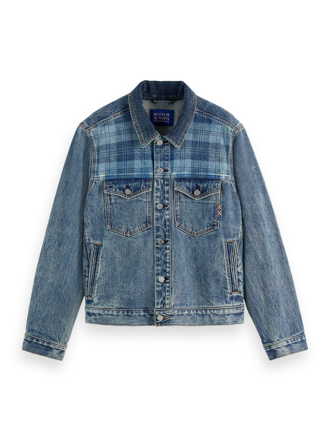 SCOTCH AND SODA Denim Trucker Jacket - Gravity NYC