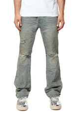 PURPLE BRAND P026 Dirty Fade Down Rip Boot - Gravity NYC