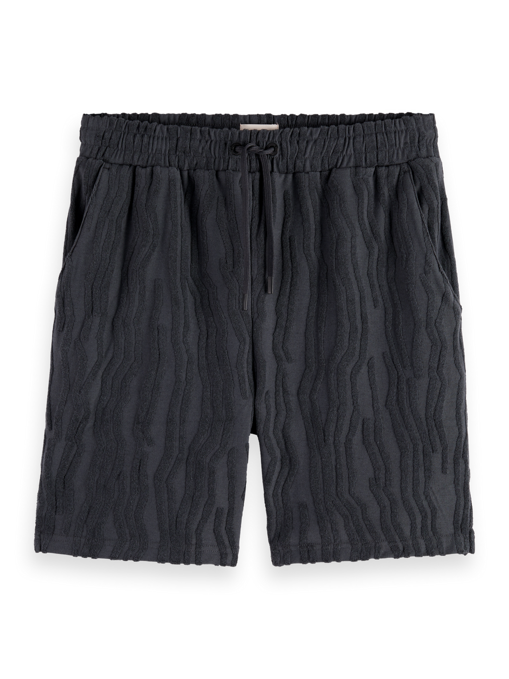 SCOTCH AND SODA Cotton Terry Jacquard Shorts - Gravity NYC