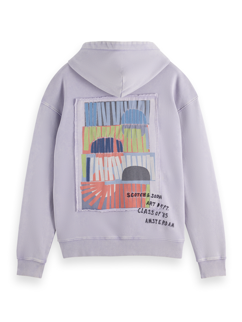 SCOTCH AND SODA Relaxed-Fit Artwork Hoodie - Gravity NYC