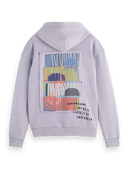 SCOTCH AND SODA Relaxed-Fit Artwork Hoodie - Gravity NYC