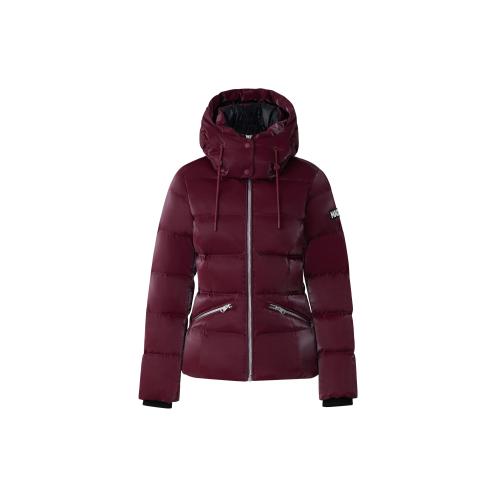 MACKAGE Madalyn-GLO High-Gloss Down Jacket with Removable Hood