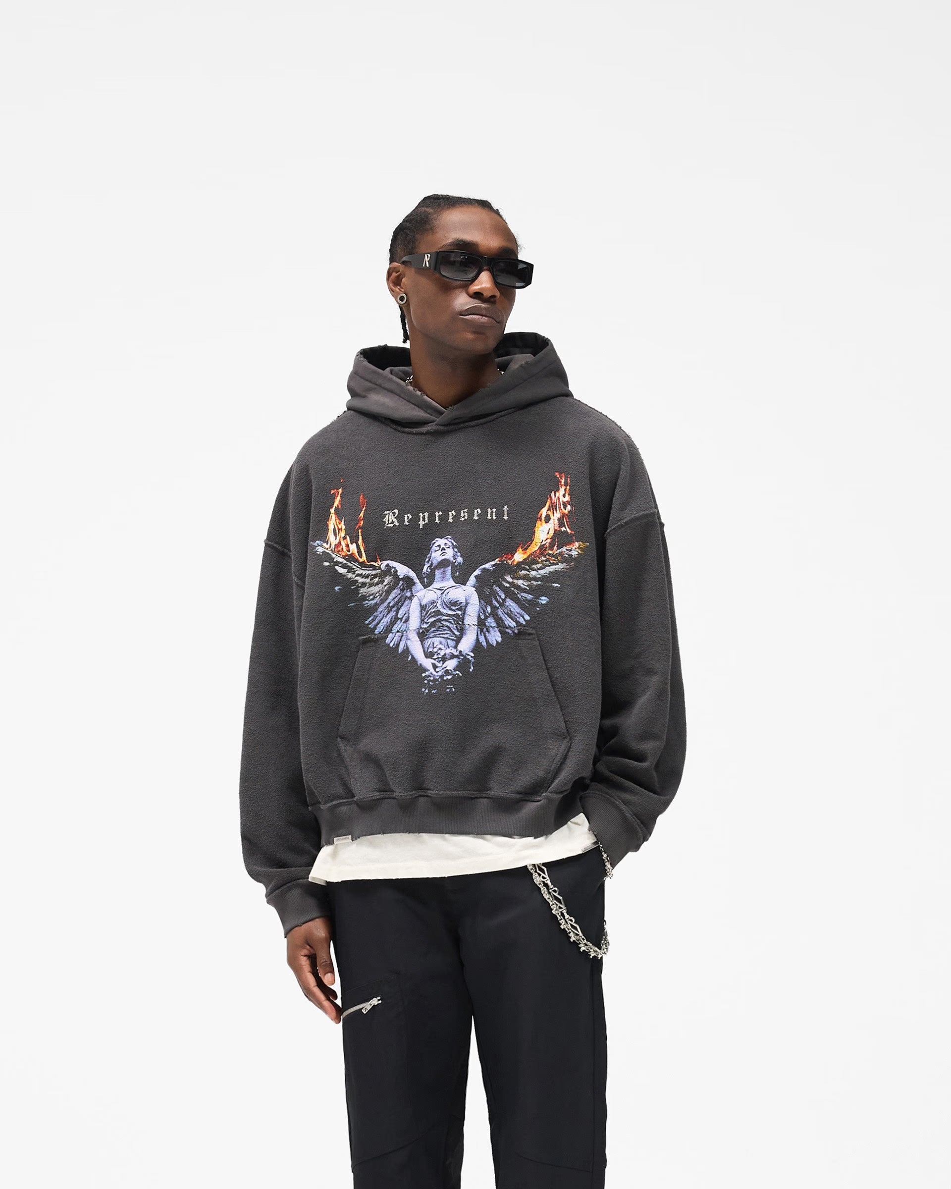 REPRESENT Reversible Living Legacy Tour Hoodie - Gravity NYC