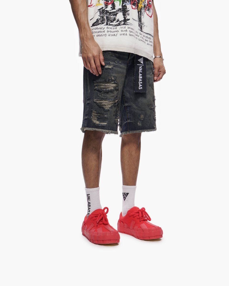 VALABASAS-Men's Jean Shorts and Denim Shorts