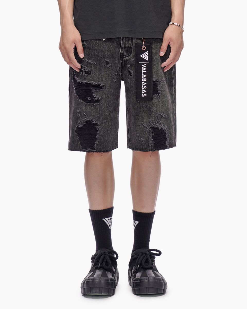 VALABASAS-Men's Jean Shorts and Denim Shorts Imagen principal del producto