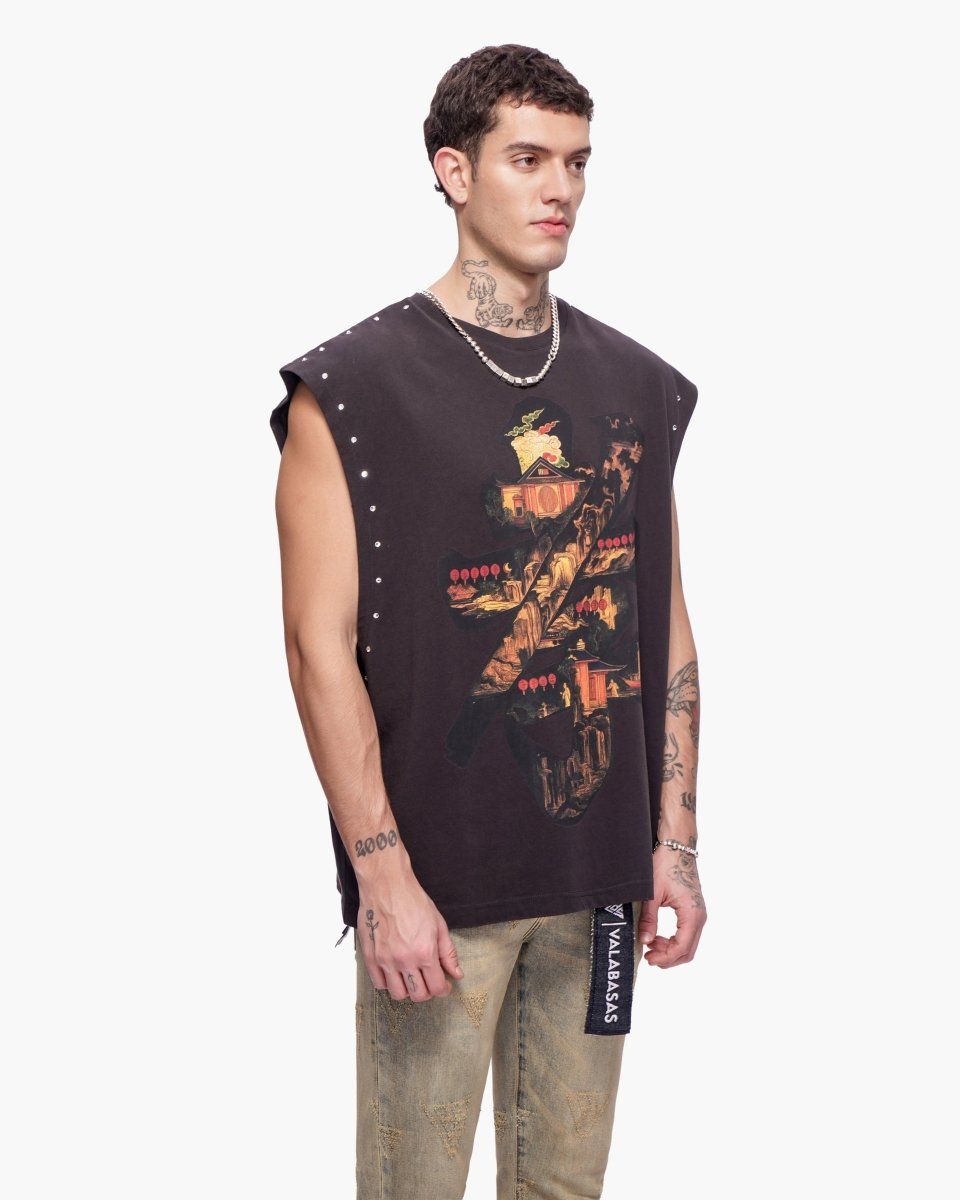 VALABASAS-Men's Tank Tops and Sleeveless T-Shirts and Tees