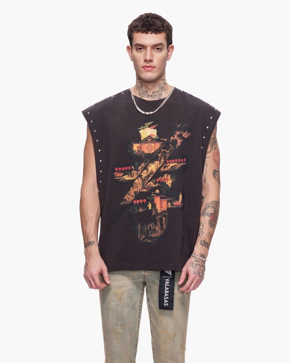 VALABASAS-Men's Tank Tops and Sleeveless T-Shirts and Tees Imagen principal del producto