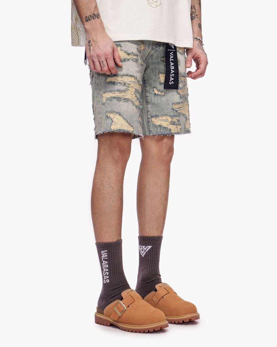 VALABASAS-Men's Jean Shorts and Denim Shorts