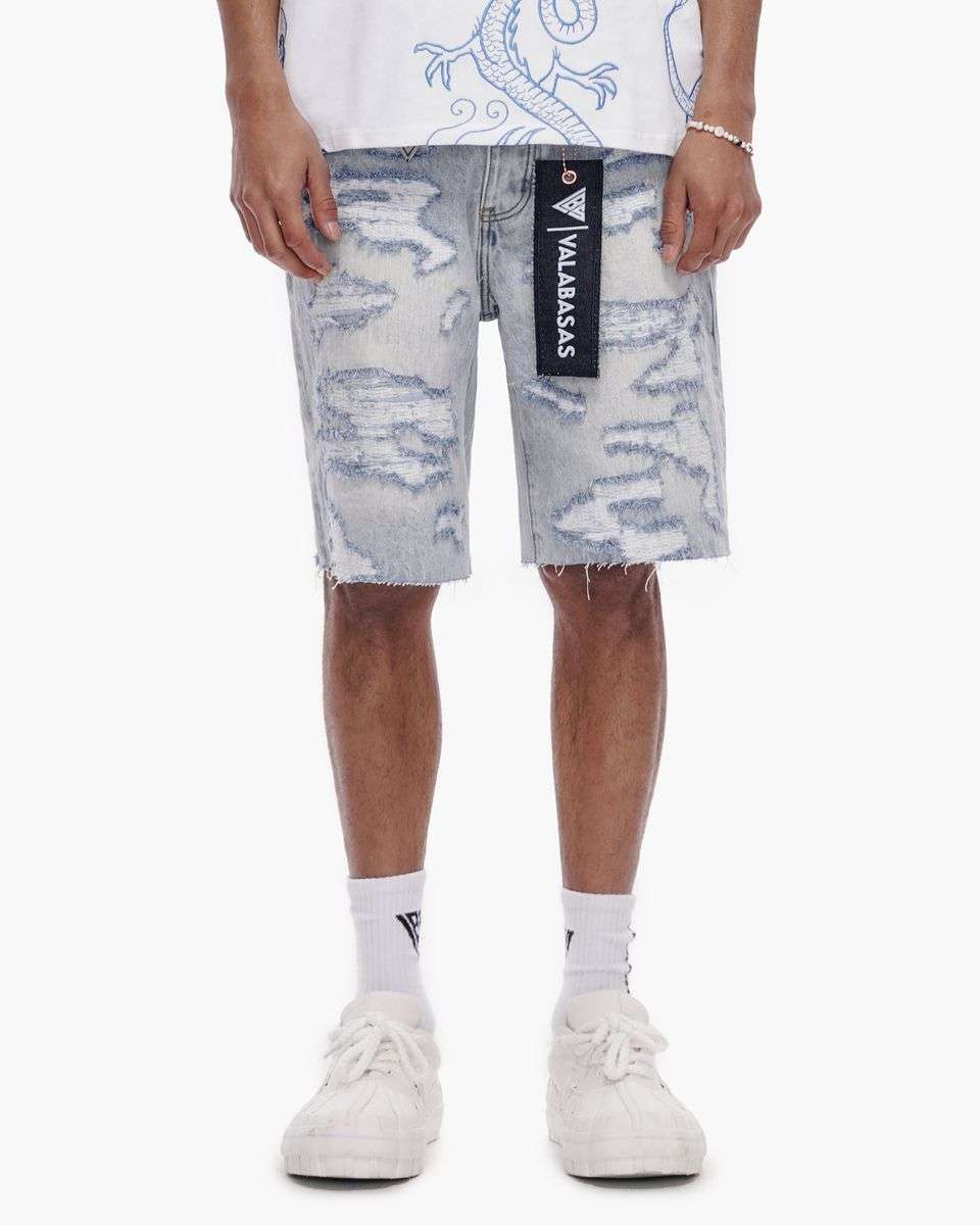 VALABASAS-Men's Jean Shorts and Denim Shorts Imagen principal del producto