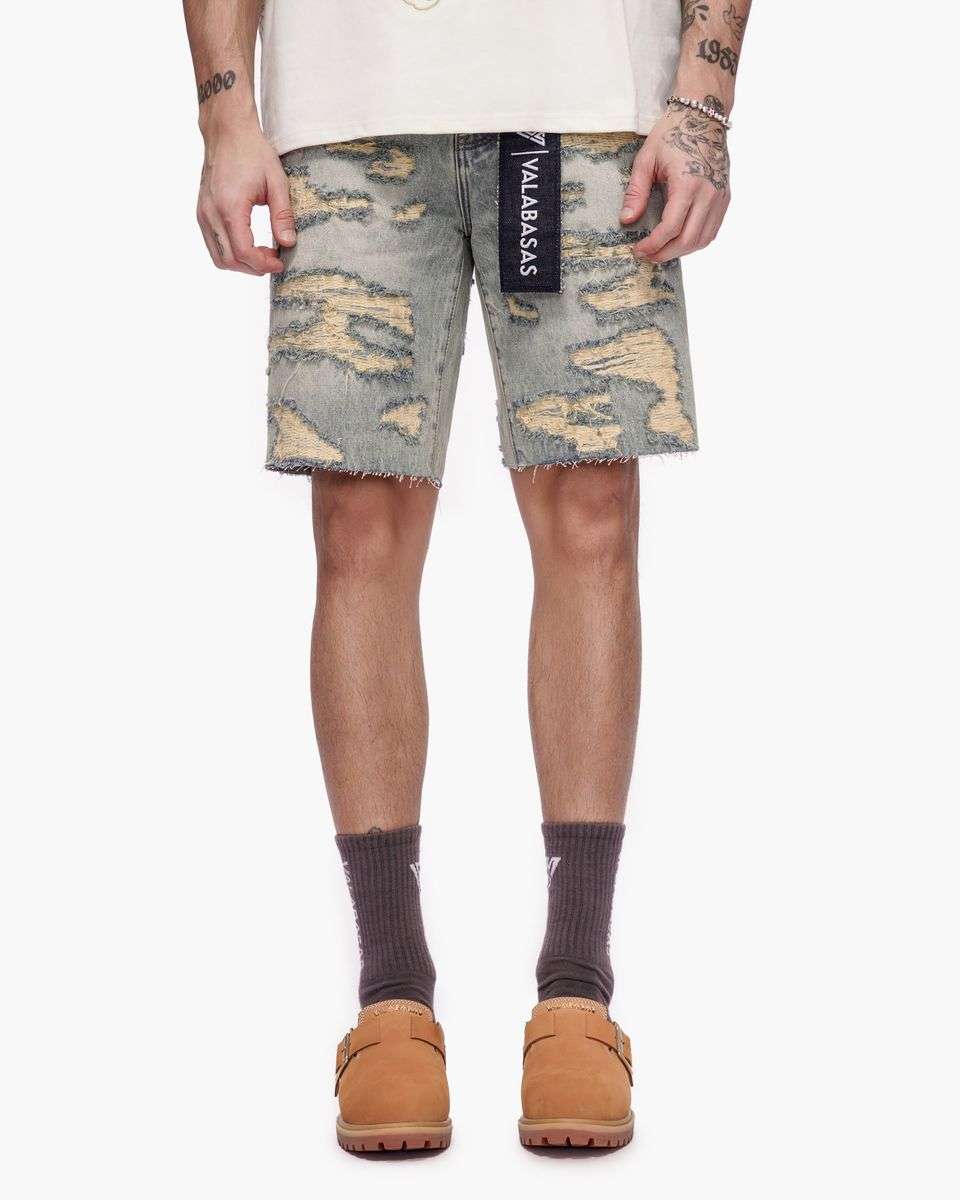 VALABASAS-Men's Jean Shorts and Denim Shorts