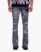 VALABASAS-Men's Stacked Jeans and Denim