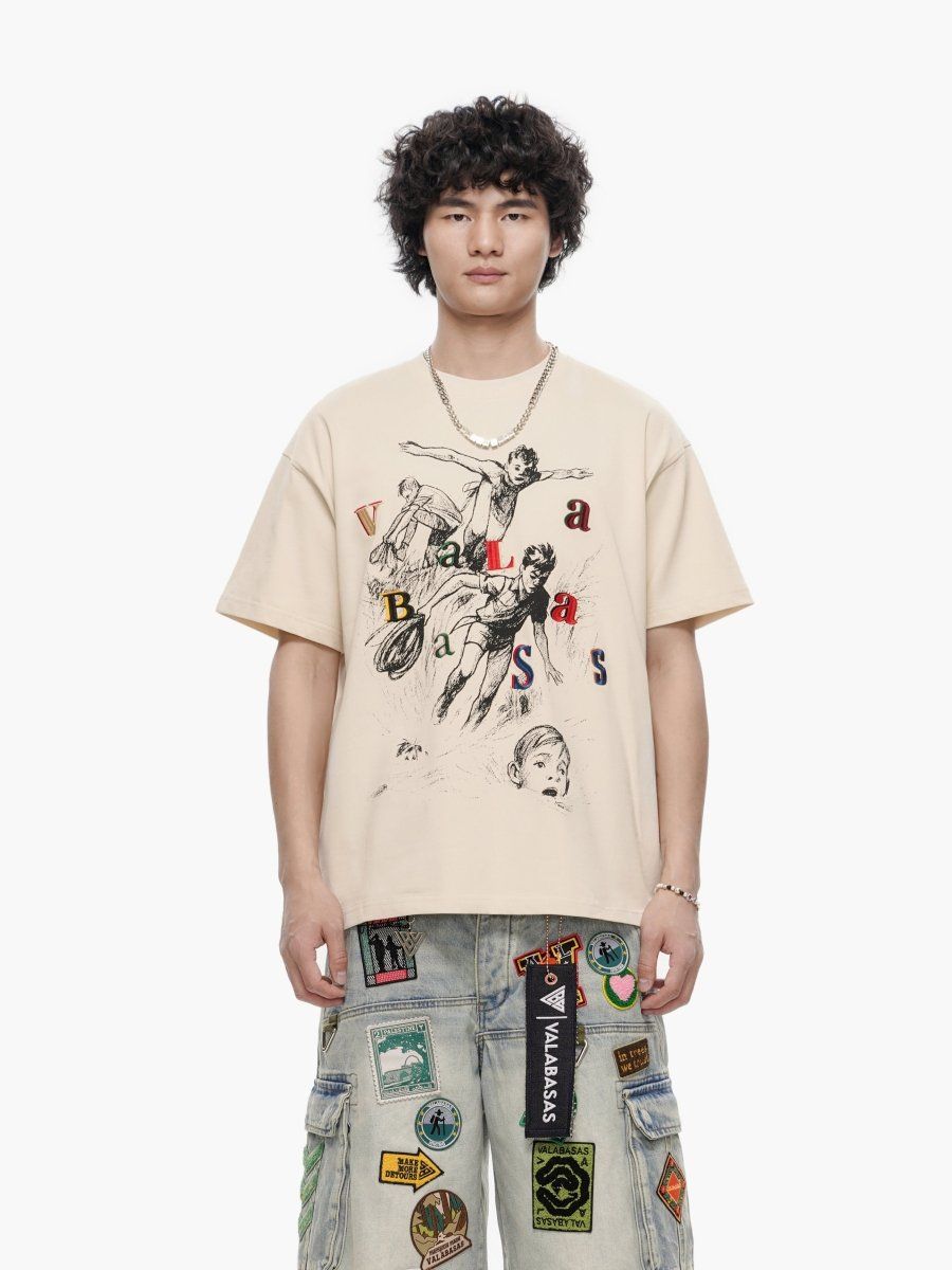 VALABASAS-Men's Short-Sleeve T-Shirts Imagen principal del producto