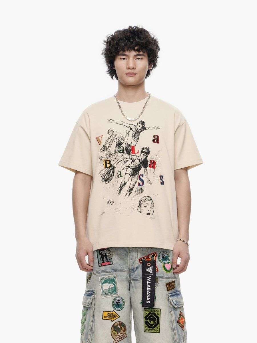 VALABASAS-Men's Short-Sleeve T-Shirts and Tees Imagen principal del producto