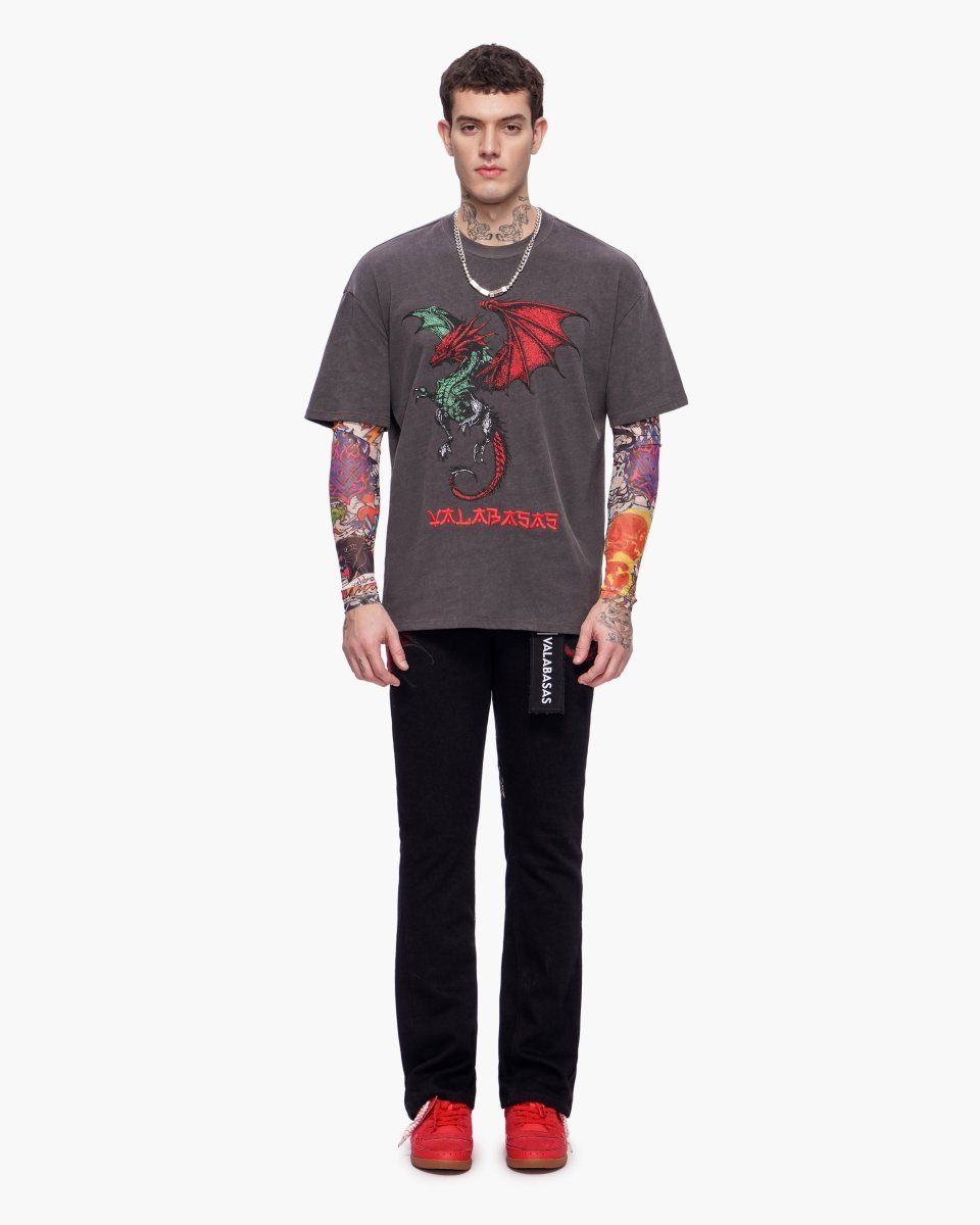 VALABASAS-Men's Stacked Jeans and Denim