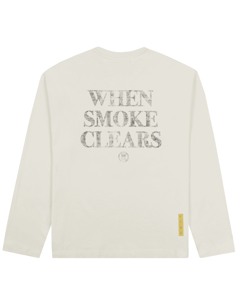 WHEN SMOKE CLEARS-Men's Long-Sleeve T-Shirts and Tees