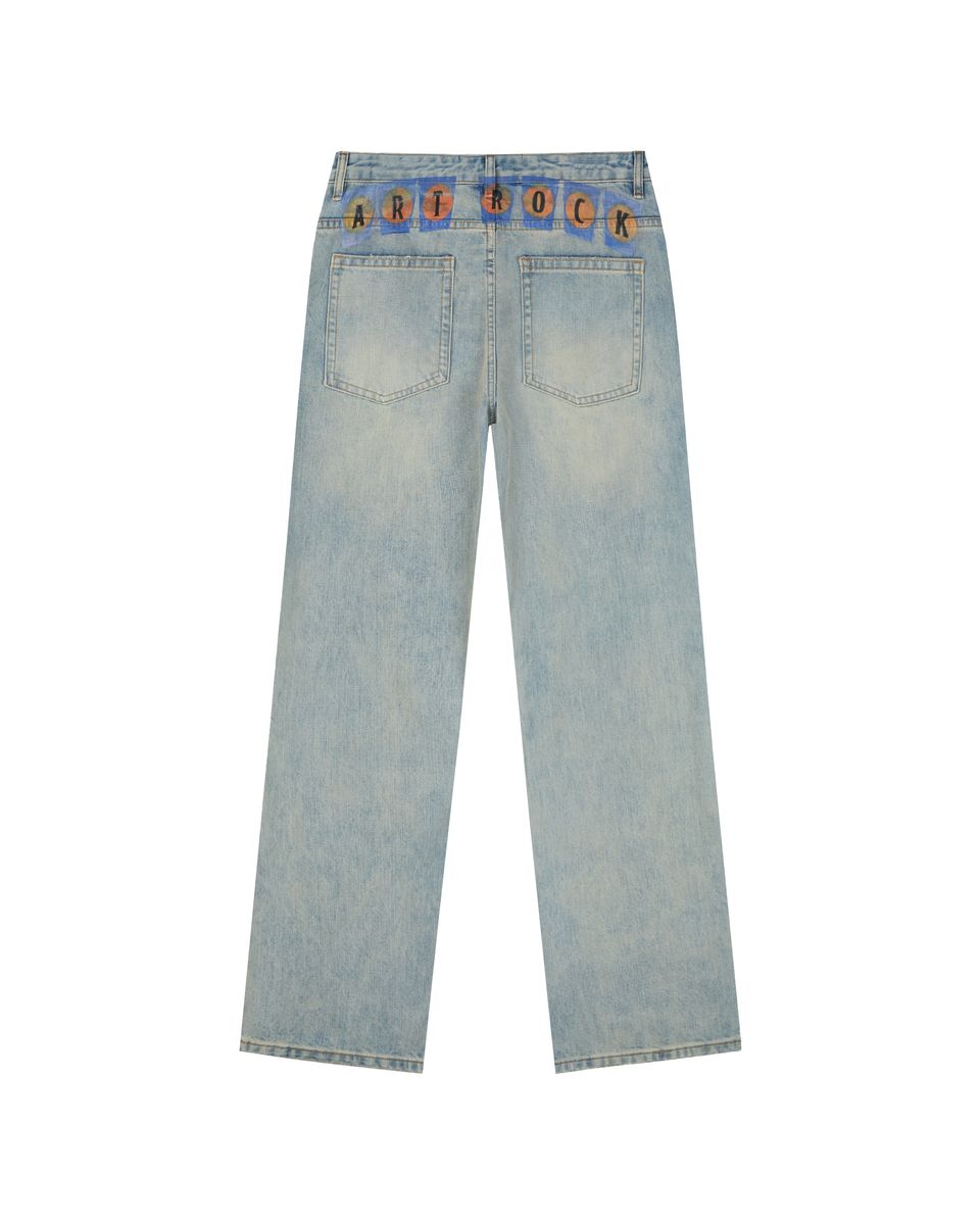 WHEN SMOKE CLEARS-Straight Jeans-Gravity NYC