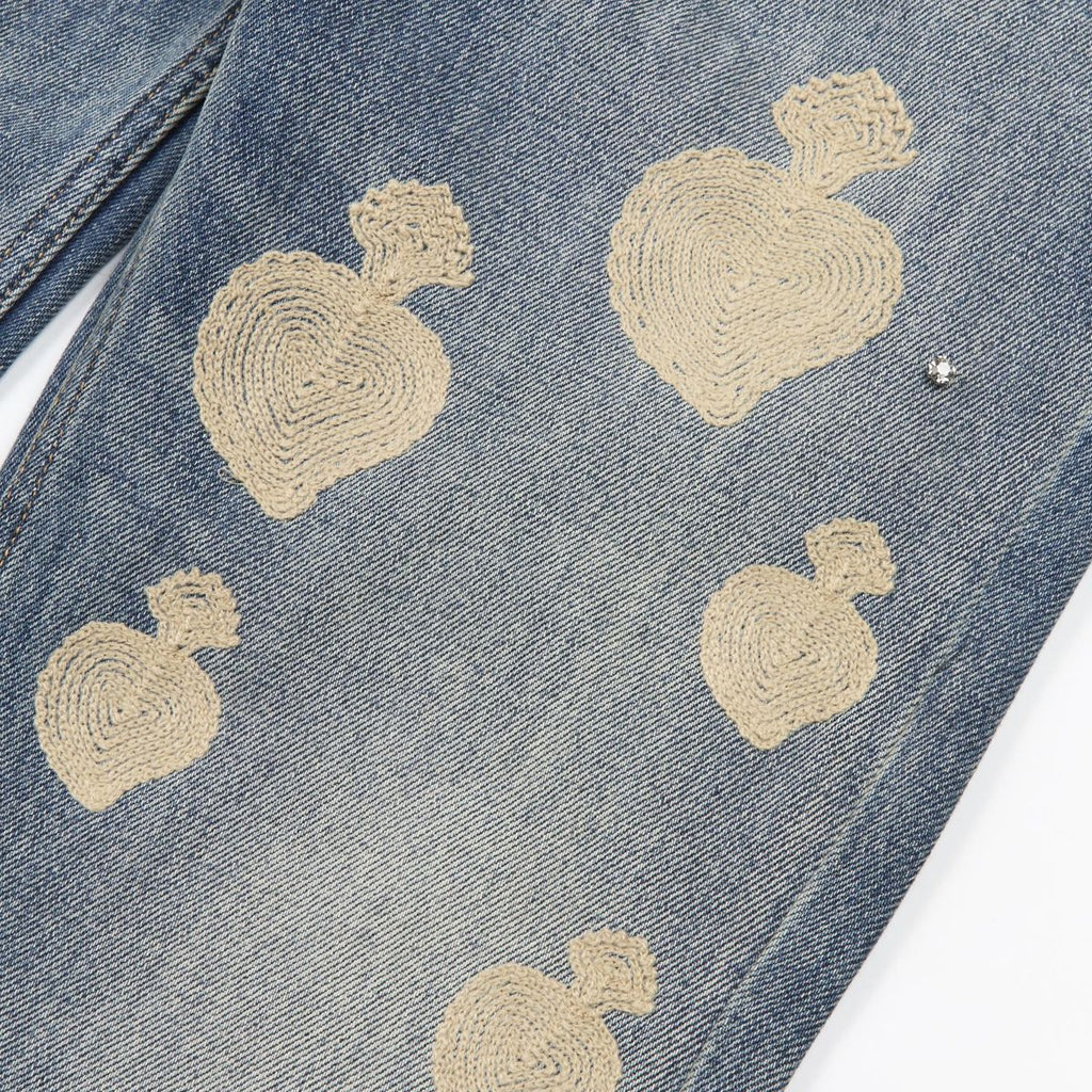 WHEN SMOKE CLEARS-Men's Baggy Fit Jeans and Denim
