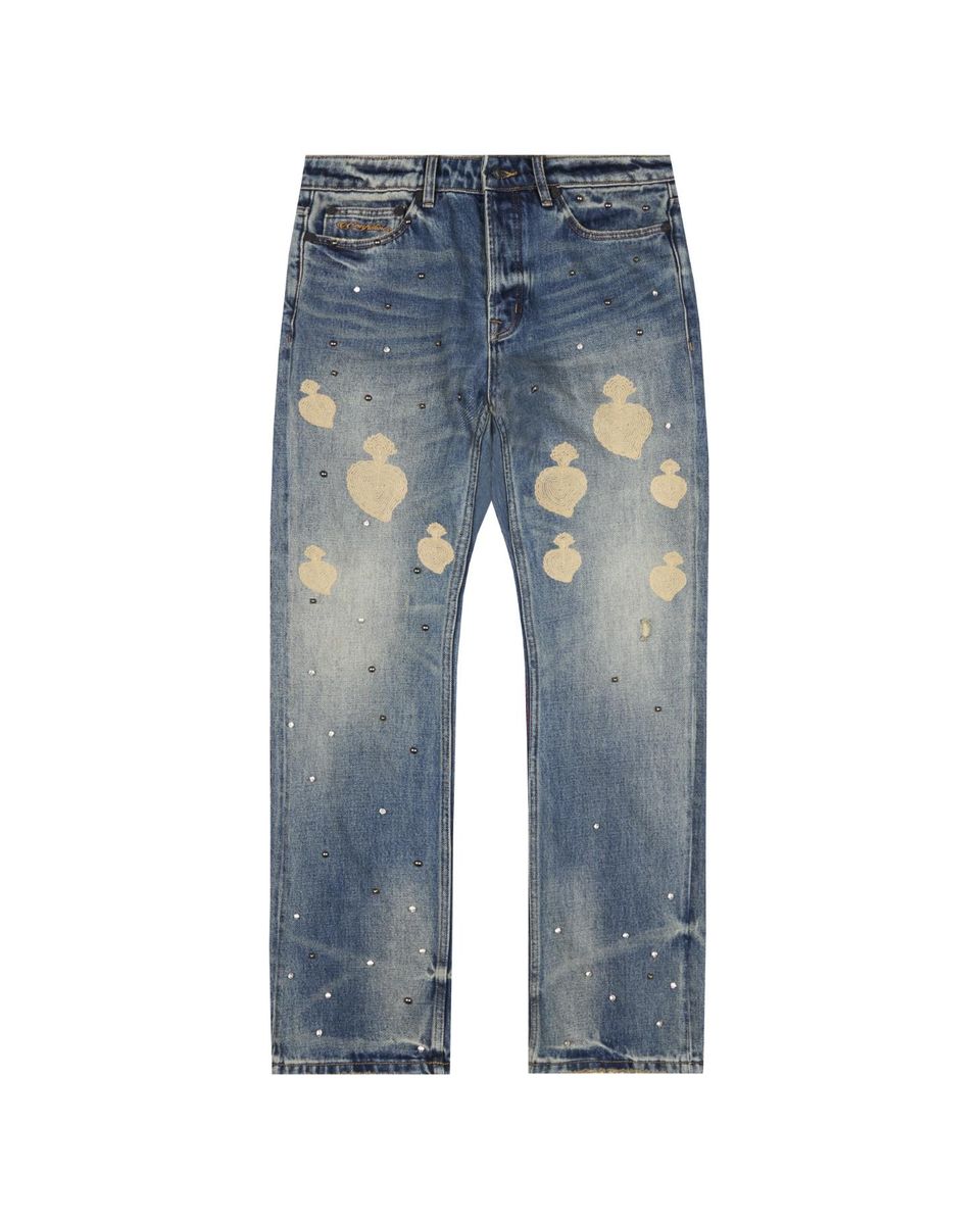 WHEN SMOKE CLEARS-Men's Baggy Fit Jeans and Denim