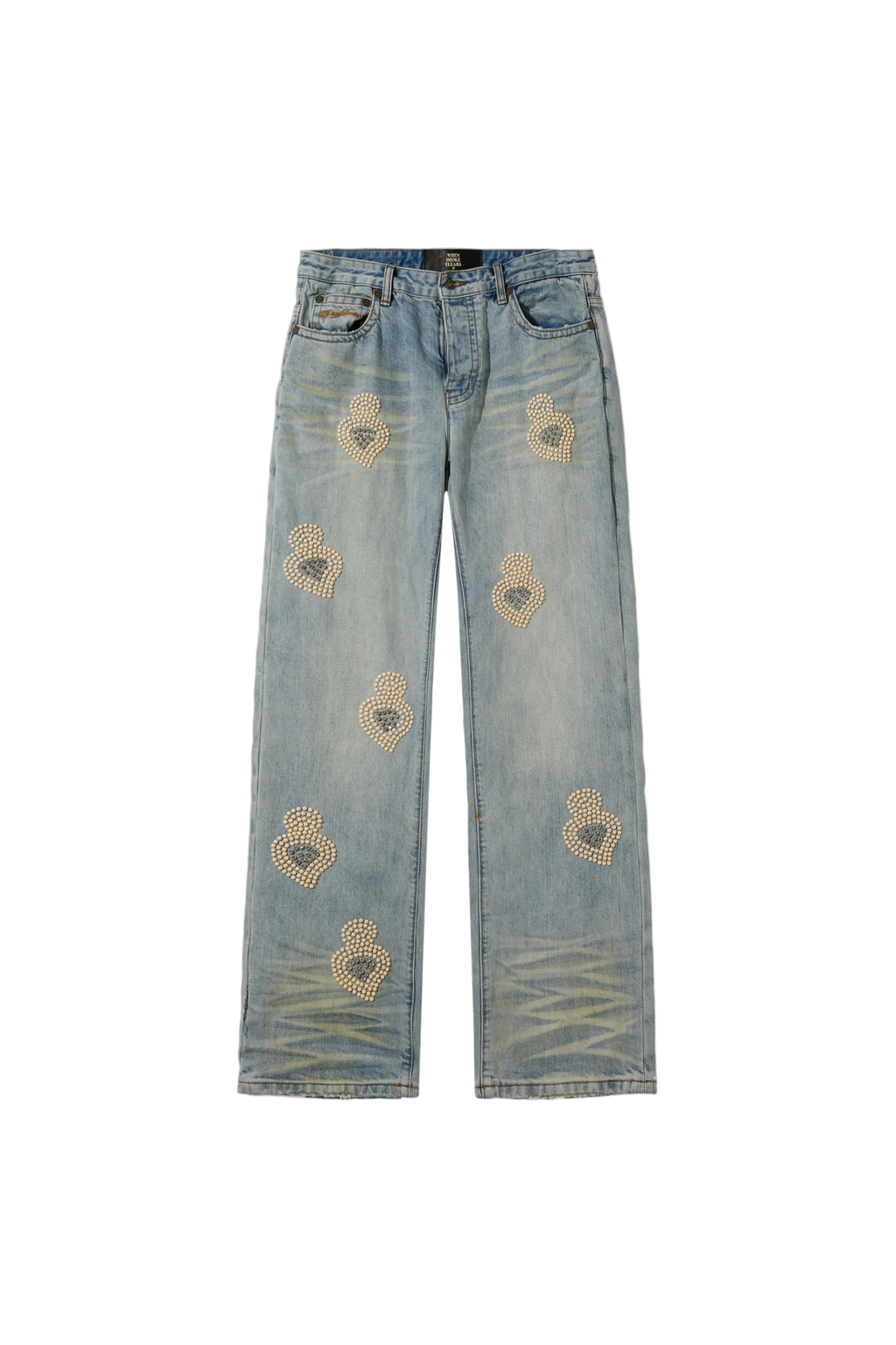 WHEN SMOKE CLEARS-Men's Baggy Fit Jeans and Denim