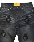 WHEN SMOKE CLEARS-Men's Baggy Fit Jeans and Denim