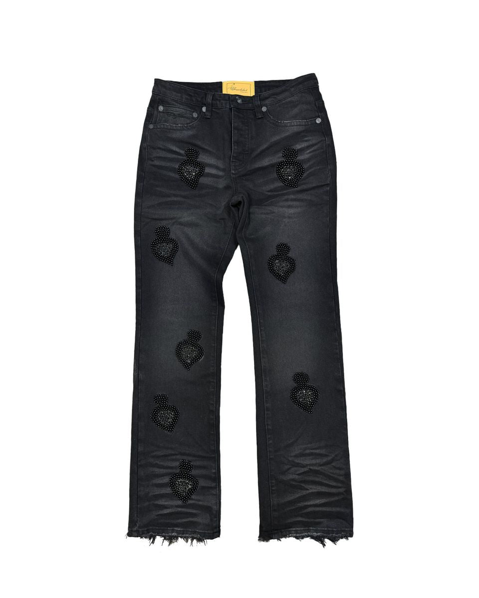WHEN SMOKE CLEARS-Men's Baggy Fit Jeans and Denim