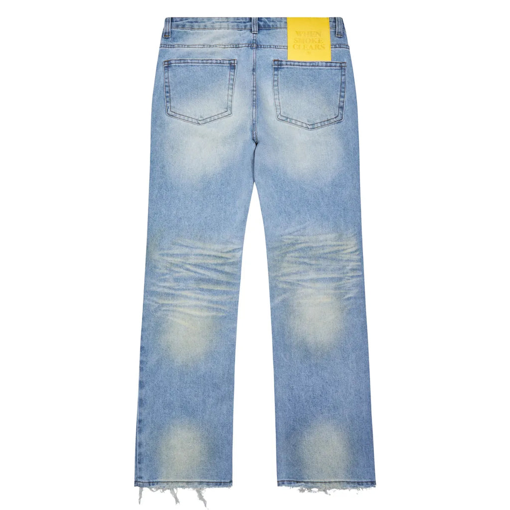WHEN SMOKE CLEARS-Men's Baggy Fit Jeans and Denim
