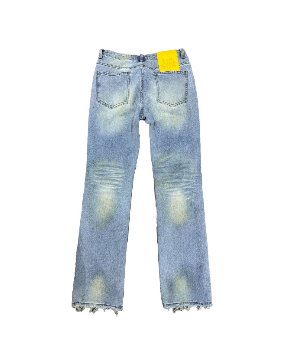 WHEN SMOKE CLEARS-Men's Baggy Fit Jeans and Denim